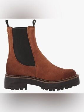 Sam Edelman Kids Laguna Genuine Leather Boots Chelsea Boot Size 4 / Women 6